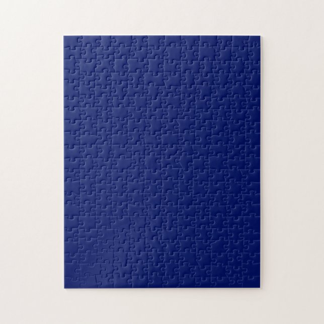 Rompecabezas con fondo azul marino (Vertical)