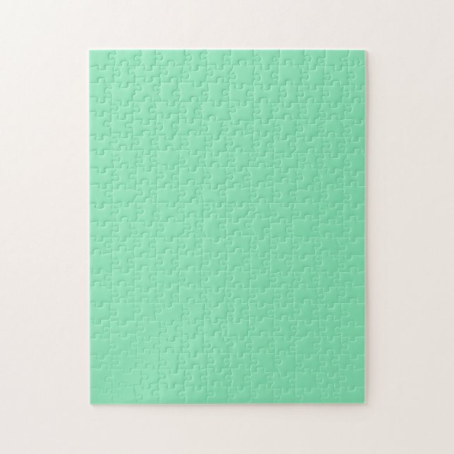 Rompecabezas con fondo verde de pinta pastel (Vertical)