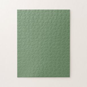 Rompecabezas con fondo verde salvia pastel