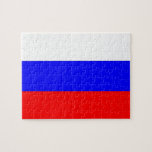 Rompecabezas con la bandera de Rusia<br><div class="desc">Increíble rompecabezas educativo con la bandera de Rusia. Este producto es su personalizable.</div>