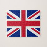 Rompecabezas con la bandera del Reino Unido<br><div class="desc">Desafíjate en la cabeza mientras muestra tu orgullo británico con nuestro exclusivo rompecabezas con la bandera del Reino Unido. Diseñado con meticulosa atención a los detalles, este rompecabezas es más que una simple actividad divertida; es una celebración del rico patrimonio y orgullo cultural del Reino Unido. El elegante diseño muestra...</div>