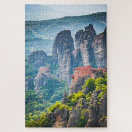 rompecabezas con Meteora, Grecia