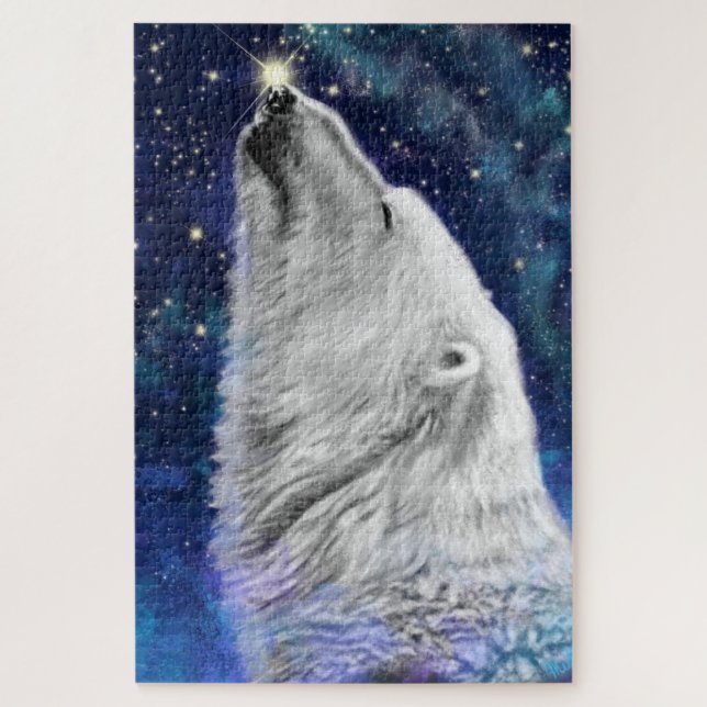 Rompecabezas con Oso Polar (Vertical)