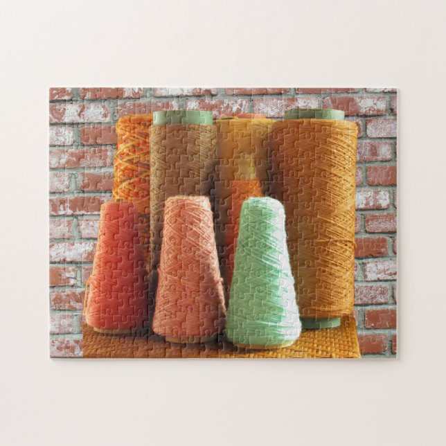 Rompecabezas - Conos de Yarn (Horizontal)