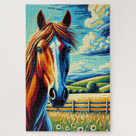 Rompecabezas de 1000 piezas de Mustang