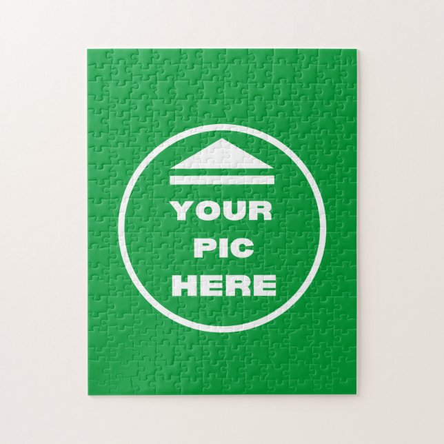 Rompecabezas de 11" x 14" - Añadir su imagen (Vertical)