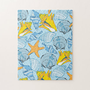 Rompecabezas de 11x14 conchas para personas de col