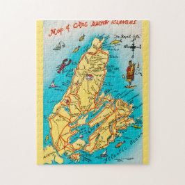 Rompecabezas de 11x14 de las Islas del Cabo Bretón