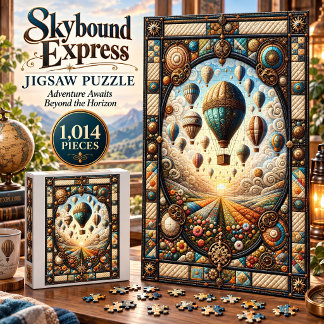 Rompecabezas de 1,014 piezas Globo Exprés Skybound