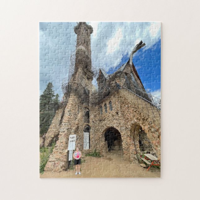 Rompecabezas de 252 piezas en el lado del castillo (Vertical)