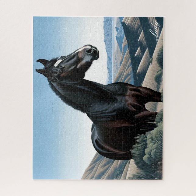 Rompecabezas de 500 piezas de caballo (Vertical)