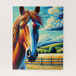 Rompecabezas de 500 piezas de Mustang