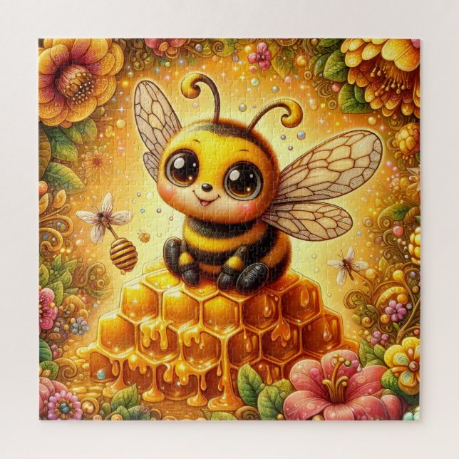 Rompecabezas de abeja (Vertical)