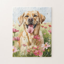 Rompecabezas de Acuarela del Labrador Retriever