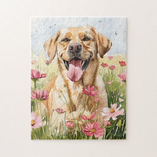 Rompecabezas de Acuarela del Labrador Retriever