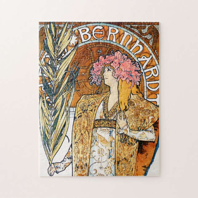 Rompecabezas de Alfonso Mucha Gismonda (Vertical)