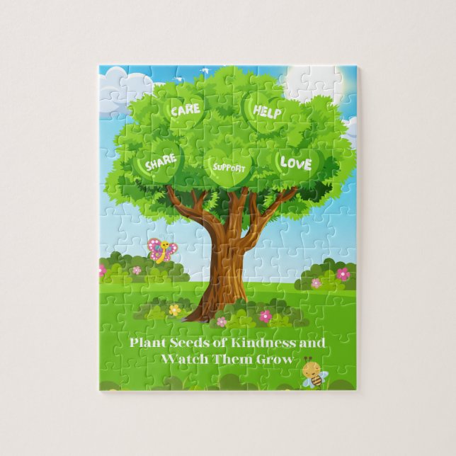 Rompecabezas de amabilidad infantil (Vertical)
