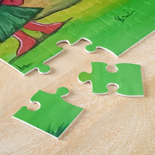 Rompecabezas de Amigos Tomate Adorables para Niños (Lado)