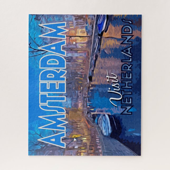 Rompecabezas de Ámsterdam (Vertical)