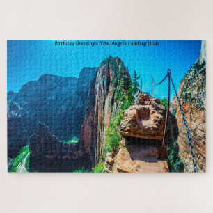 Rompecabezas de Angels Landing Utah