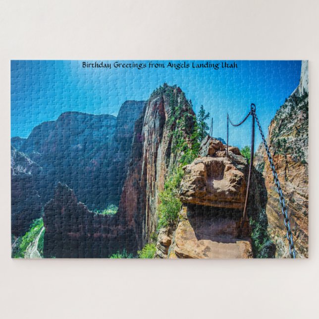 Rompecabezas de Angels Landing Utah (Horizontal)
