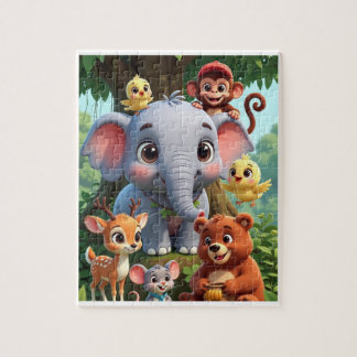 Rompecabezas de Animal Cute, Regalo de Juego de Ro