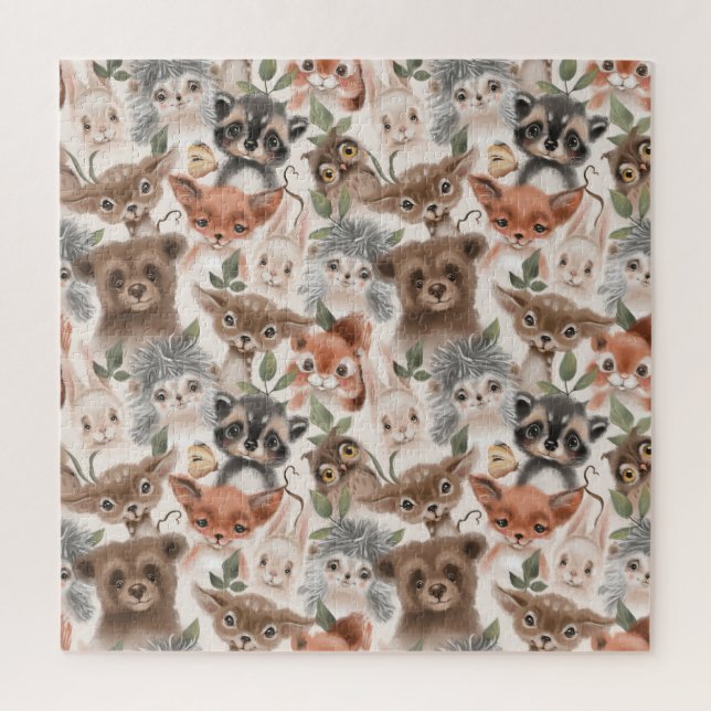 Rompecabezas de animales bebés (Vertical)