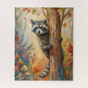 Rompecabezas de animales de otoño