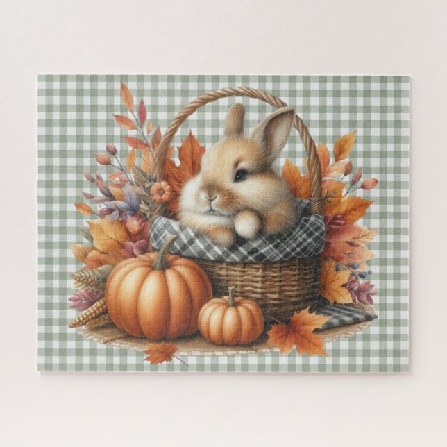 Rompecabezas de animales de otoño (Horizontal)