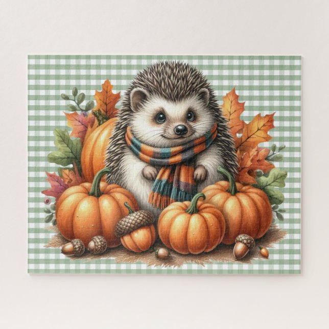 Rompecabezas de animales de otoño (Horizontal)