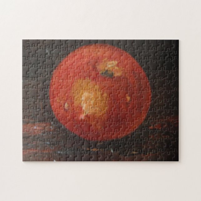 Rompecabezas de Ann Hayes pintando Apple (Horizontal)