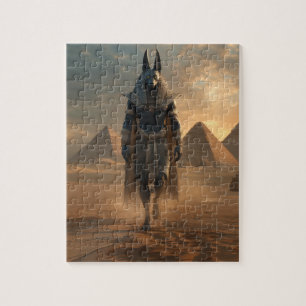 Rompecabezas de Anubis – Arte mural de mitología e
