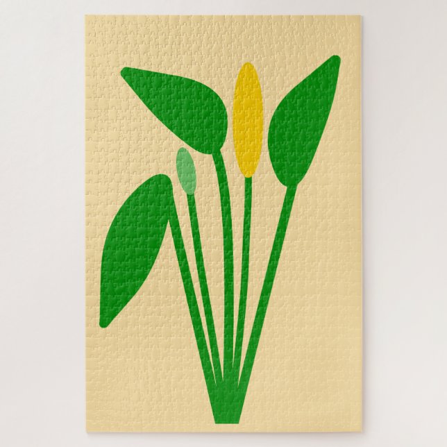 Rompecabezas de Araceae (Vertical)