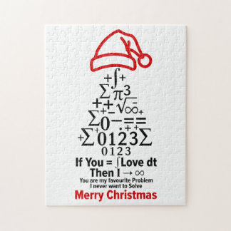 Rompecabezas de árbol de Navidad matemático - Rega