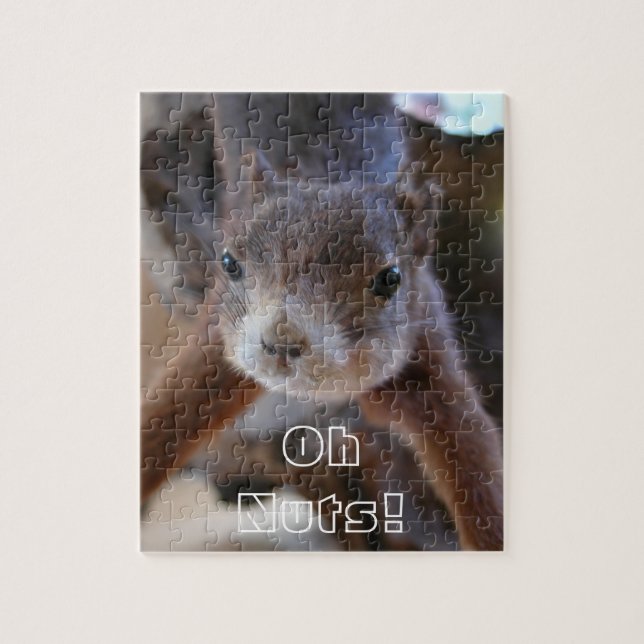 Rompecabezas de ardilla (Vertical)