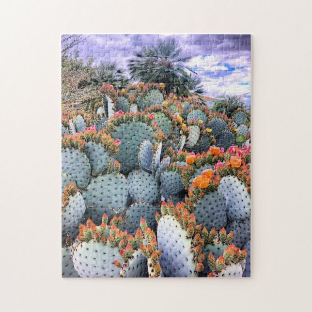 Rompecabezas de Arizona Cacti Jigsaw (Vertical)