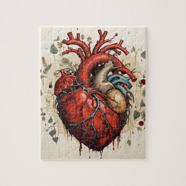 Rompecabezas de armonía cardiaca (Vertical)