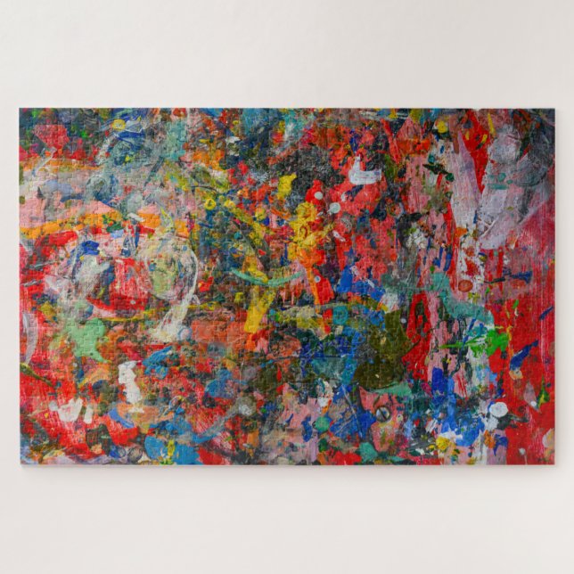 rompecabezas de arte abstracto (Horizontal)