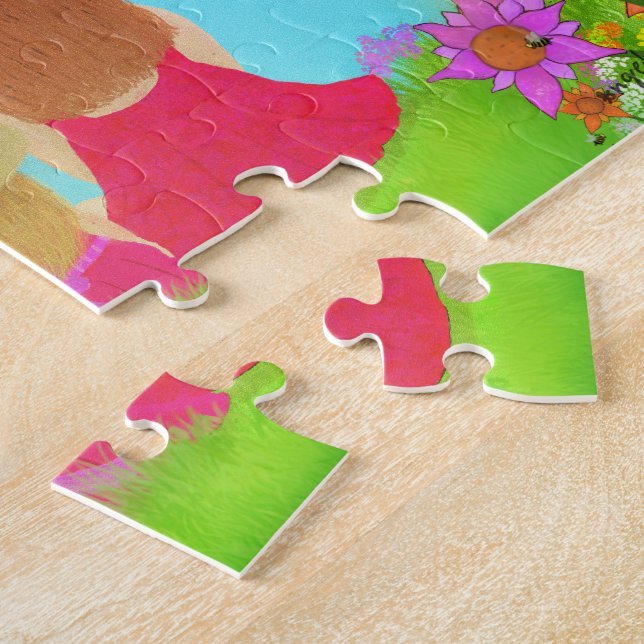 Rompecabezas de arte con visión de sueño - 110 pie (Lado)