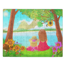 Rompecabezas de arte con visión de sueño - 60 piez