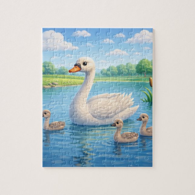 Rompecabezas de Arte de Animales Realistas (Vertical)