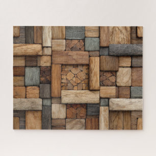Rompecabezas de Arte de Bloque de Madera