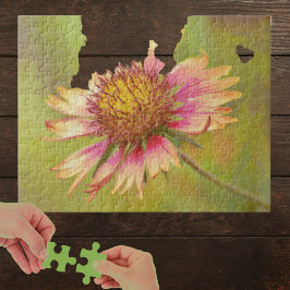 Rompecabezas de Arte de Flores Silvestres de Texas