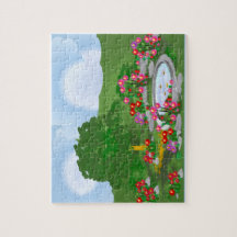 Rompecabezas de Arte de Jardín de Esquina