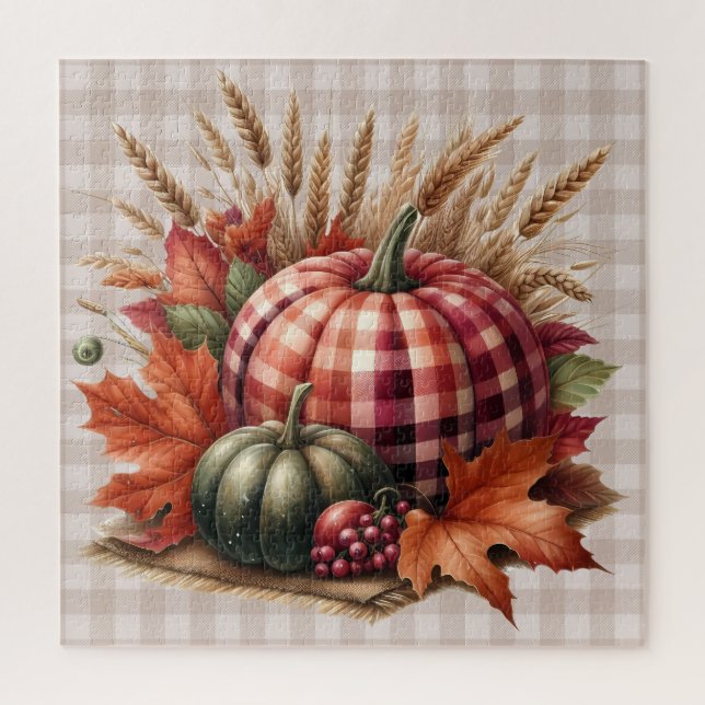 Rompecabezas de arte de la bomba de otoño (Vertical)