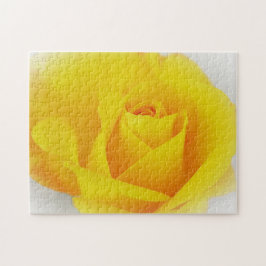 Rompecabezas de Arte Floral de Flor de Rosa Amaril