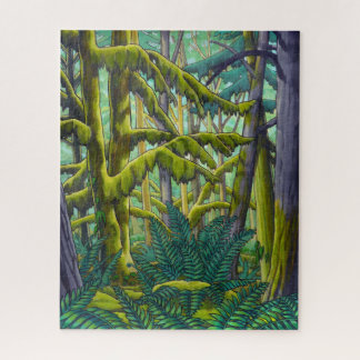 Rompecabezas de arte paisajístico en Canadá - Bosq