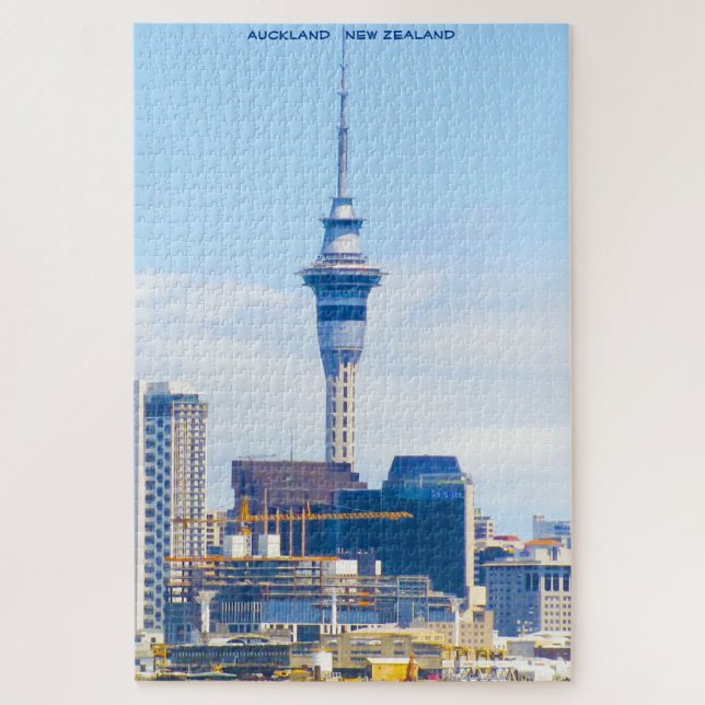 Rompecabezas de Auckland Nueva Zelanda (Vertical)