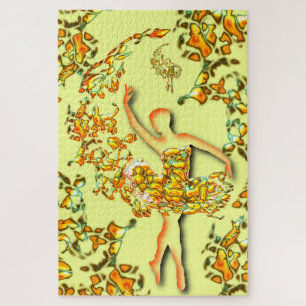 Rompecabezas de bailarina Regalo de bailarina de b