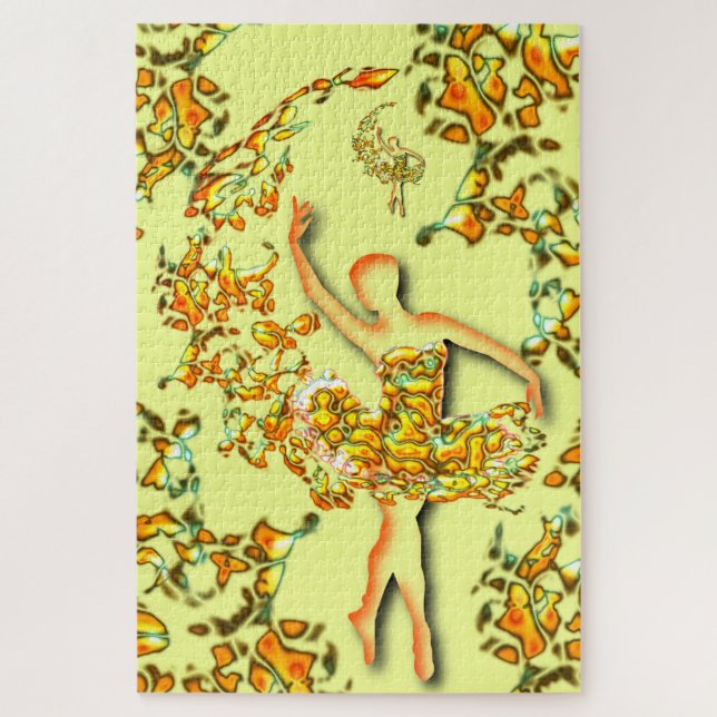 Rompecabezas de bailarina Regalo de bailarina de b (Vertical)